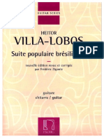 Hector Villalobos - Suite Popular Brasileña Editado y Corregido Por Frederic Zigante Edicion Eschig