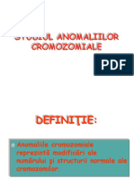 Anomalii Cromozomiale