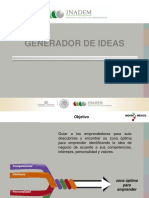 Manual Del Generador de Ideas- Capacitación
