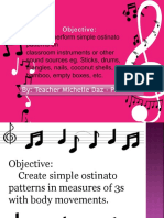 1 - 2ndgrading - MAPEH-Mapeh-Play and Perform Simple Ostinato Patterns