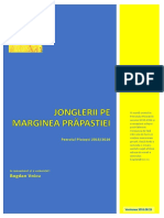 Voicu Bogdan Jonglerii Pe Marginea Prapastiei V2 0 Petrolul Ploiești 2015 2016 PDF