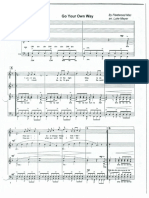 Go Your Own Way Partitura