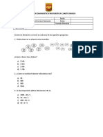 Prueba de Diagnostico 4°A