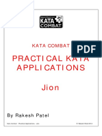 Practical Applications for the Kata Jion by Rakesh Patel(1)