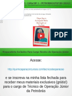 QUESTÃO 24 PROVA 5 PETROBRÁS 2014 COMENTADA - Química para Concurso Técnico de Operação Da Petrobrás