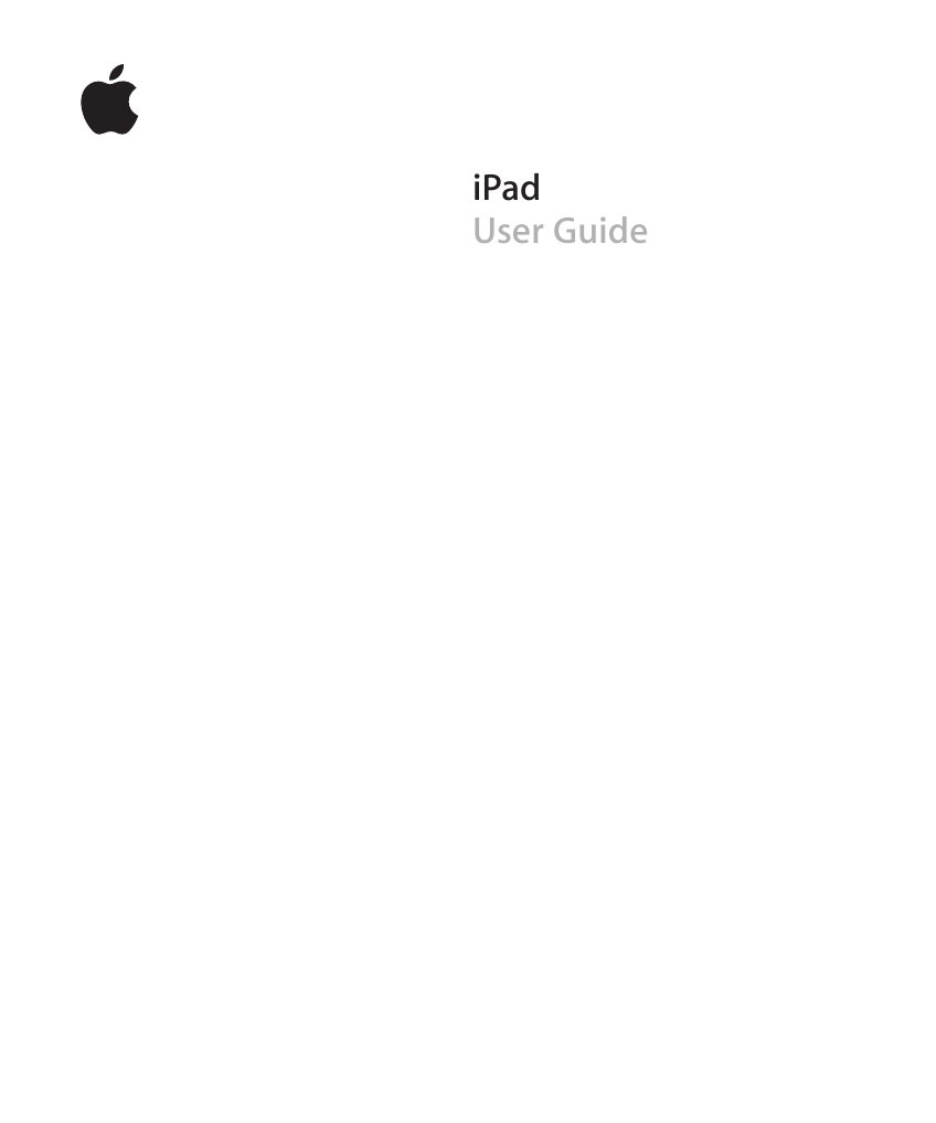 Ipad User Guide PDF Business