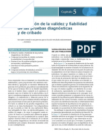 Validez y Fiabilida de Pruebas Diagnosticas