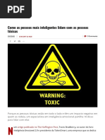 Visão _ Como as Pessoas Mais Inteligentes Lidam Com as Pessoas Tóxicas