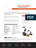 MALA MiniMIRA Technical Specifications