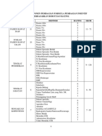 Klasifikasi Komponen Pembagian Formula Pembagian Insentif Berdasarkan Bobot Dan Rating