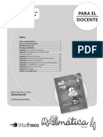 Matimatica - 4 - Guia - Docente Yo Mateo PDF