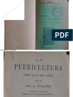 1907 - Pinard. La Puericultura en La Primera Infancia