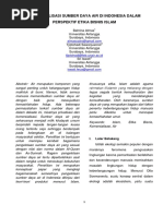 Download Komersialisasi Sumber Daya Air Di Indonesia Dalam Perspektif Etika Bisnis Islam by Bahrina Almas SN357375806 doc pdf