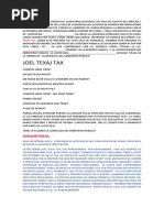 Inmediacion y de La Direccion Del Juez en La Produccion de 