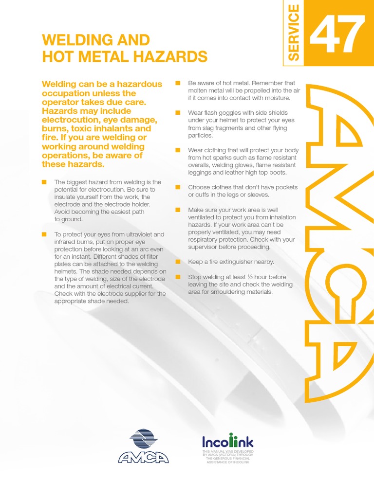 Welding Hazard Welding Construction