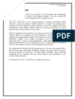 Executive Summary: Business Statistics 061 - Fp-036 Final Report