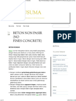 Beton Non Pasir No Fines Concrete Dwi Kusuma PDF