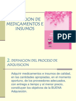 Adquisiciones de Medicamentos