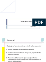 Concrete Mix Design Proportions