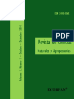 Ciencias Naturales y Agropecuarias