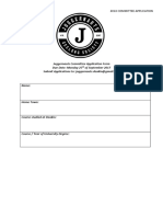Juggernauts Committee Application Form
