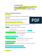 Notes Microenvironment (Chapter3)