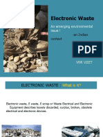 Electronic Waste: An Emerging Environmental Issue !