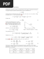 Math 113 The Weierstrass Substitution