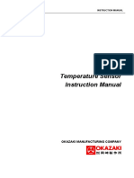 Temperature Sensor Instruction Manual