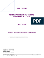 Bordereau VRD Fini