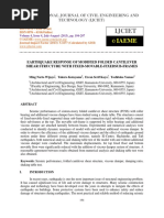 Earthquake Response of Modified Folded Cantilever Shear Structure With Fixe