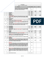 Bill of Quantities for Culverts (Box, Slab, Pipe