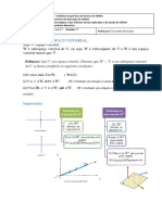 Subespaço+vetorial PDF