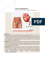 Laporan Pendahuluan Apendisitis