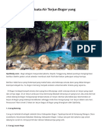 3 Rekomendasi Wisata Air Terjun Bogor Yang Berdekatan - OptiDaily