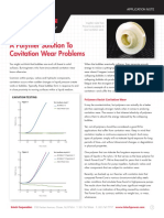 A Polymer Solution To Cavitation Wear Problems: Power of Knowledge Engineering
