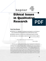 Ethical Issue in QuANTItative Research