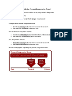 What is the Present Progressive Tense