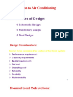 Introduction To Air Conditioning System Design: Various Phases of Design