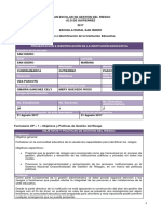 Plan Escolar de Gestion de Riesgos - San Isidro