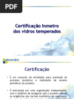 Certificação Do Vidro Temperado