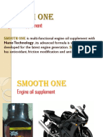 Smooth One: Engine Oil Supplement