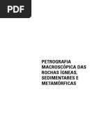 Petrografia Rochas Igneas Sedimentares Metamorficas 2007