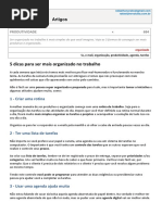 RafaelHonorato_ART-0007R_5 Dicas Para Ser Mais Organizado No Trabalho
