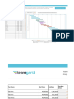 Excel Gantt Chart Template TeamGantt