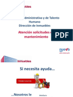 Atención Solicitudes de Mantenimiento 2017