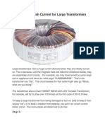 Controlling Inrush Current For Large XR - Electronic