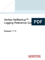 NetBackup773 RefGd Logging