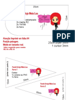 Molde Estojo Meia Lua PDF