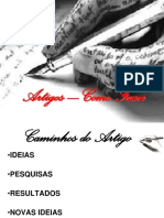 como fazer artigos.ppt